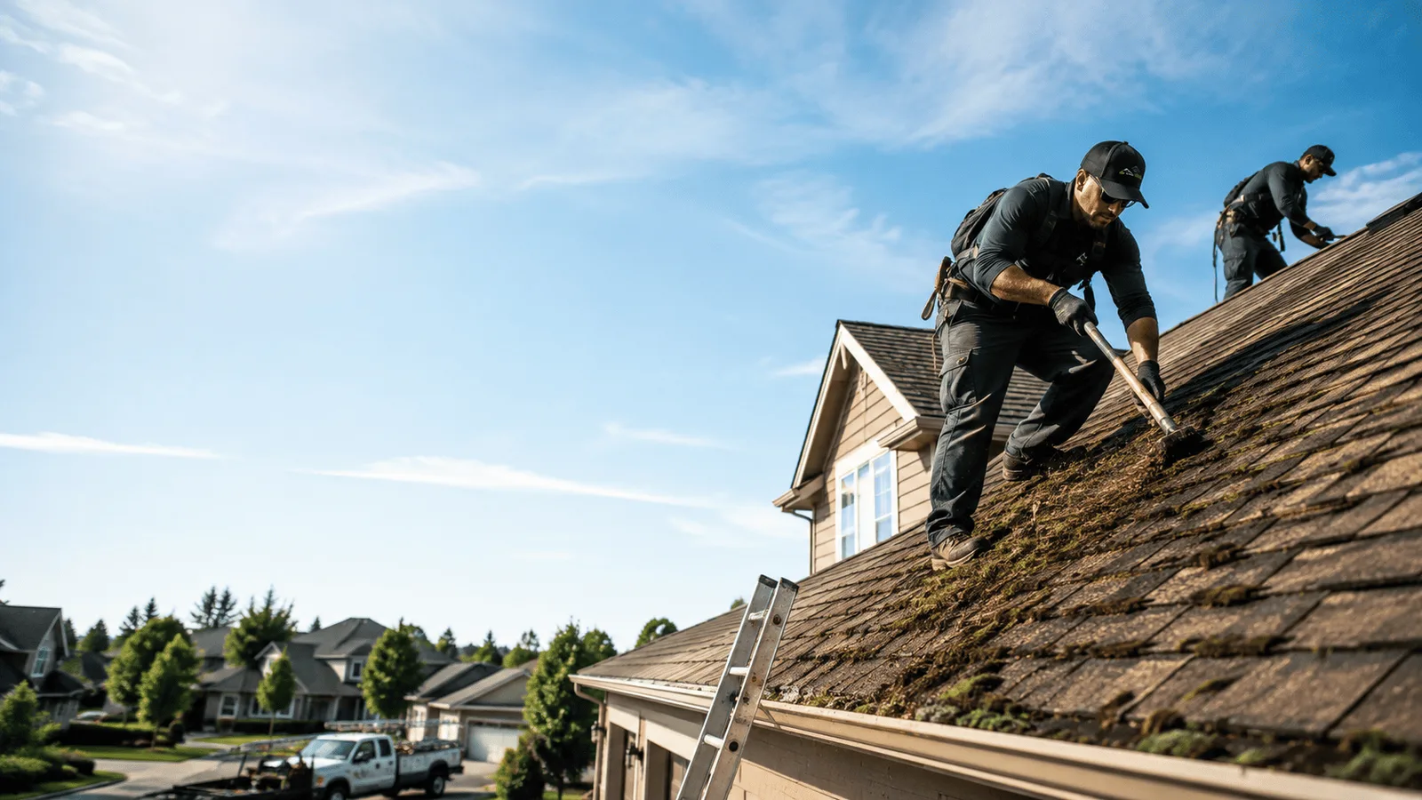 Roof Moss Removal in Wind Gap, PA near me